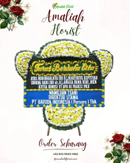 Papan Bunga Duka Sungai Putri